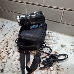 Vivitar Camcorder And Bag